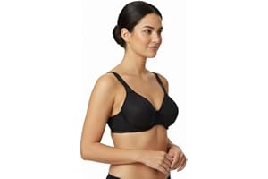 Selene, Sujetador Reductor para Mujer con Tirantes Anchos Comfort y Aro, Sin Relleno, Colección Lorea