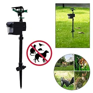 HomeyNeeds Solar Powered Motion Animal Pest Repeller