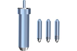 Raheem Kit de transferencia de papel de aluminio Cricut 3 en 1 para Cricut Maker, Maker 3, Explore 3, Air 2, Air 3, herramienta de transferencia de aluminio, negro, metal, automático, herramienta de