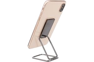 Cobee Mobile Phone Ring Holder, Finger Stand, 360° Rotatable Foldable Metal Ultra Thin Mobile Phone Back Grip Adjustable Mobile Phone Holder for Magnetic Car Holder, Compatible with Mobile Phone