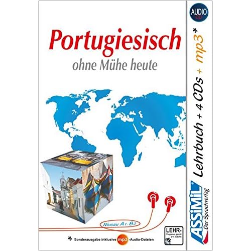 ASSiMiL Portugiesisch ohne Mühe heute - Audio-Plus-Sprachkurs: Selbstlernkurs für Deutschsprechende - Lehrbuch (Niveau A1-B2) + 4 Audio-CDs + 1 mp3-CD