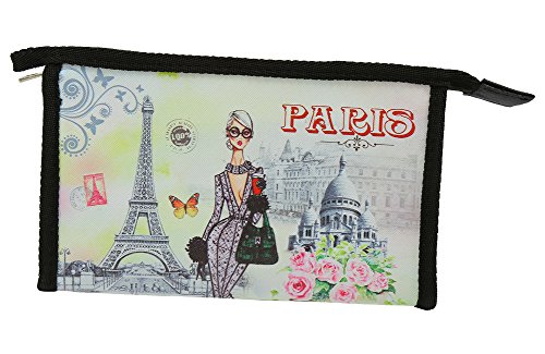 Glory Knigh European Style Lady Holding A Small Wash bag / Cosmetic Bag