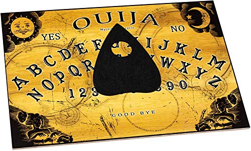 WICCSTAR Ouija Board game with Planchette and detailed instruction for Spirit Hunt