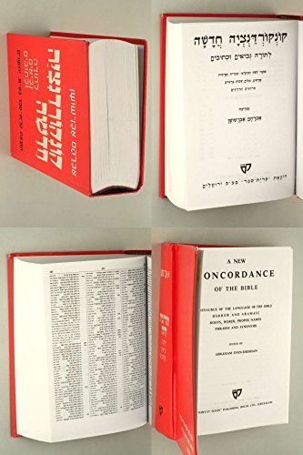 New Concordance of the Bible: Thesaurus of the Language of the Bible, Hebrew and Aramaic, Roots, Words, Proper Names Phrases and Synonyms livre