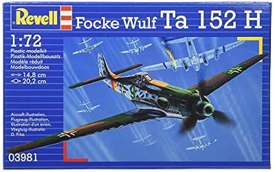 Revell Kit de maquette d'avion Focke Wulf Ta152H Échelle 1:72