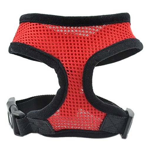 Preisvergleich Produktbild Sanwood Pet Cat Puppy Dog Control Hundegeschirr Mesh Weste Gurt