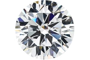 JINGANGZUO Round White Cubic Zirconia Stone AAAAA Loose CZ Stones for Ring Earring Bracelet Necklace Pendants Jewelry Making (Size 0.7mm-25mm)