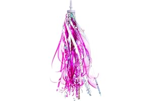 DELIGHTBOX HugeStore Kids Bicycle Bike Handlebar Scooter Streamers Sparkle Tassel Ribbon for Girls Boys Hot Pink