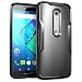 Produktbild Motorola Moto X Style / Pure Edition (2015 Release) Hülle, SUPCASE Unicorn Beetle Serie Schutzhülle (Durchsichtig/Schwarz)