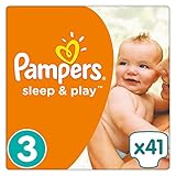 Pampers Sleep und Play Größe 3, 41 Stück