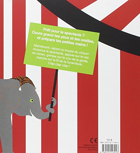 Livres Couvertures de Petite main petit pouce au cirque