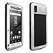 Produktbild Alienwork Schutzhülle für Sony Xperia Z5 Premium Stoßfest Hülle Case Bumper spritzwasserfest Staubdicht Schneedicht Metall silber SOZ5P01-02