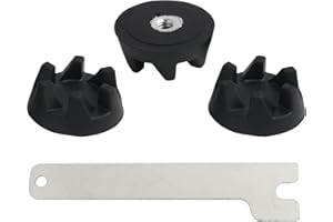 RIYBYDS 3 Pezzi 9704230 Accoppiatori di Ricambio per Frullatori Modelli KSB52, KSB5, 5KSB5, 5KSB52, Frizione miscelatore, Include Strumento di Rimozione, Compatibili per Mixer e Spremiagrumi
