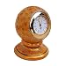 HANDICRAFTS PARADISE RAJASTHANI MARBLE CARPET WORK TABLE CLOCK RS.475.00
