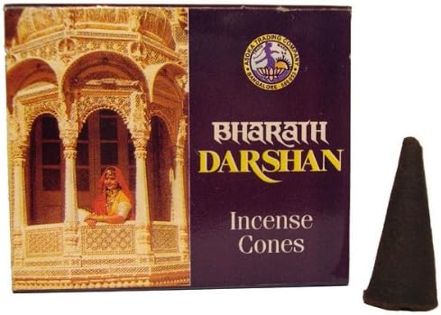 Bharath Darshan Cone Incense - 10 Cone Box