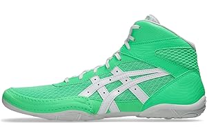 Asics Matflex 7 - Zapatos de Lucha Libre para Hombre, Negro/Blanco