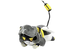 JUSONGKWCP Murder Uzi Drone Jouet en Peluche, Poupée Murders Drone Cyn Uzi Figurine, 25-30cm Party Decor Plush, Cartoon Murders Drone Merch (Gris-3)