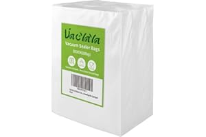 VacYaYa 200 Bolsas 20x30cm Bolsas Envasar al Vaci Vacio Alimentos Bolsas de Vacío de Alimentos,Bolsas para Envasar al Vacío Envasado al Vacío para Alimentos Sin BPA