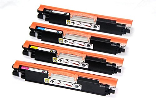 win-tinten Kompatibel mit HP CE310A CE311A CE312A CE313A Tonerpatronen Kompatibel für HP Laserjet Pro CP1021 CP1022 CP1023 CP1025 C P1025nw CP1026nw CP1027nw CP1028nw HP LaserJet 200 color MFP M175nw M175a M175b M175c M175e M175p M175r M275s M275t M275u M275nw - 2