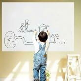 OLLEVRA Silinebilir Kalemli Sticker Duvara Yapışabilen Yazı Tahtası 60x100 cm