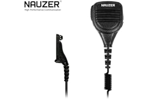 NAUZER MIA120-M7 Micro-altoparlante professionale per Motorola DMR MOTOTRBO, digitale/analogico, compatibile con modelli: DP-3400, DP-3401, DP-3600 e DP-3601