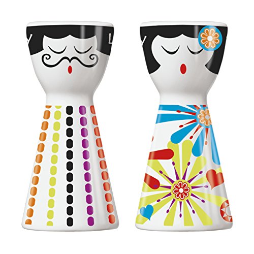 Ritzenhoff 1710059 Mr. Salt und Mrs. Pepper Design, Salzstreuer und Pfefferstreuer, Debora Jedwab, Frühjahr 2015