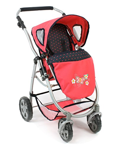 Bayer Chic 2000 637 11 - 3 in 1 Combi EMOTION ALL IN, Dots, Blue/Coral