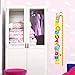 YESURPRISE New PVC Creative Naughty Monkey and Yellow Giraffe cartoon animals Height Chart Nursery living room children's room backdrop Wall Stickers children holiday party baby kid's room bedroom wallpaper art Mural decal Paper House Sofa Room Decorative Home DIY Decoration