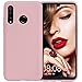 Price comparison product image JASBON Case for Huawei P30 Lite, Silicone Full Protective Phone Replacement Cover for Huawei P30 Lite-Pink
