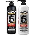 CD COSMO DESIGNS Beaute Hair Naturals Keratin Plus Shampoo & Conditioner Combo 1000ml, For Men & Women, Sulfates & Paraben Free, 2 in 1 Hair Care Package, Daily Use Kit