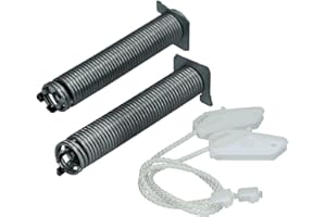 LUTH Premium Profi Parts Reparatursatz Farbcode schwarz mit Seilzügen kompatibel mit Siemens 00754869 für Geschirrspüler