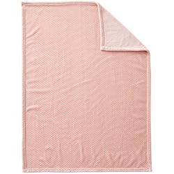Vertbaudet Couverture Polaire à Pois Rose 75X100