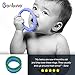 Baby Teether - 4 Silicone Sensory Baby Teething Ring Toys - Fun, Colorful and BPA-Free - Soothing Pain Relief and Drool Proof Infant Toys - Solve Teething Now