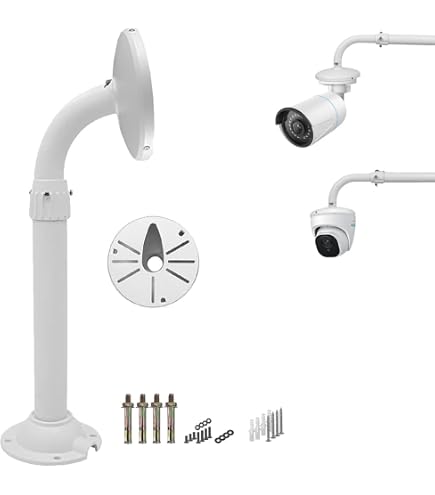 Supporto Muro Per Telecamera IMOU TP1 TP2 – Base Robusta, Design Elegante, Montaggio Sicuro