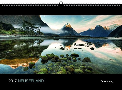2017 Neuseeland: KUNTH-Kalender (KUNTH Wandkalender Black Edition)