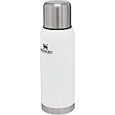 Stanley Adventure Edelstahl Thermosflasche 1 Liter - Thermoskanne 1L Hält 24 Stunden Heiß oder Kalt - BPA-Frei - Deckel fungi