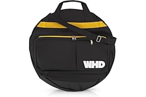 WHD 22 Inch Premium Cymbal Bag with Straps & 4 Padded Dividers