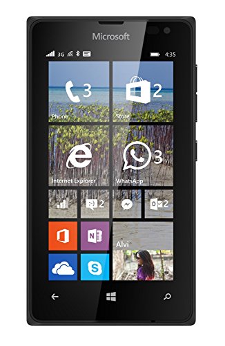 Microsoft Lumia 435 UK SIM-Free Smartphone - Black (Windows)