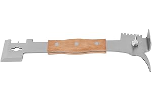 SUTINNA Bee Tool, Beekeeping Tool Easy to Use Beekeeping Equipment, Multifunctional for Prying Out Frames Separating Boxes Scraping Wax Scraping Propolis