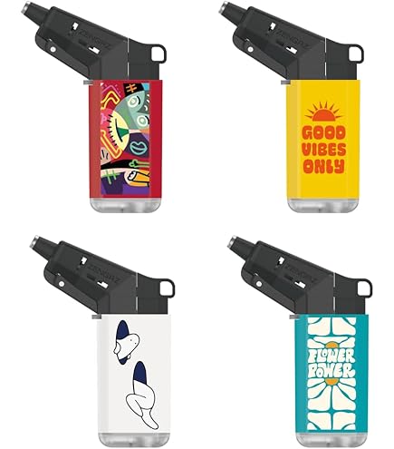 ZL 19 Mega Jet Flame Lighter - 4 Pack Combo 1 : Amazon.co.za