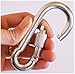Produktbild Simply the Best: 2 x Schraube Lock Karabiner Clips Snap Haken –-11 mm Durchmesser x 120 mm lang –-X-Large Heavy Duty –-Mega starke Arbeiten Tragkraft 400 kg –-verzinktem Stahl