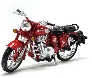 Sheel Plastic Bullet Bike Toy Model for Kids RED for Kids Best Birthday Gift for Kids Made in India Toy