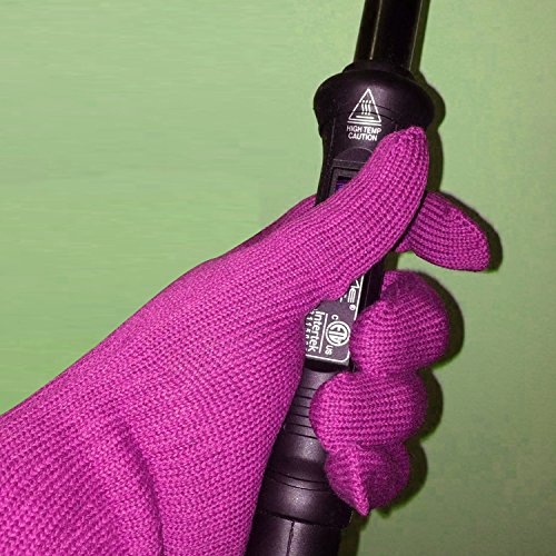 Remylady® Professionelle Hitzeschutzhandschuh für Haar-Curling und Flat Iron - 6