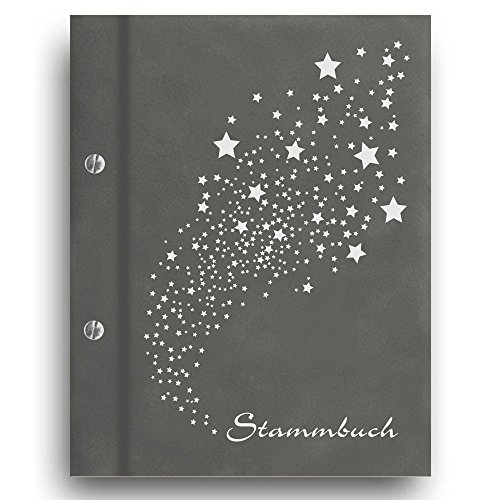 Stammbuch der Familie 'Light' Familienbuch Familienstammbuch Stammbaum Stammbücher - A4 grau