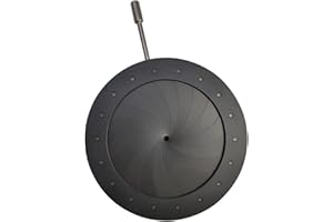 TISHITA #N/A Diafragma óptico de diafragma de Apertura mecánico, Piezas de Condensador, Condensador de Apertura, para cámara de microscopio, 1,5-23 mm