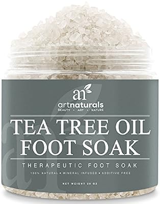 Art Naturals Bain de Pieds à l'Arbre à Thé et au Sel d’Epsom 591 ml