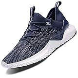  Mabove Laufschuhe Herren Damen Turnschuhe Sportschuhe Straßenlaufschuhe Sneaker Atmungsaktiv Trainer für Running Fitness Gym Outdoor(Blau/9607,46 EU)