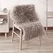 Produktbild Hochflor Shaggy Teppich, iCasso Dekoratives Schaffell Geeignet Langflor Carpet Wohnzimmer Teppiche, Maße: 60x100 CM, Farbe: Kaffee