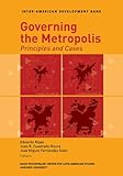 Image de Governing the Metropolis: Principles and Cases: 0