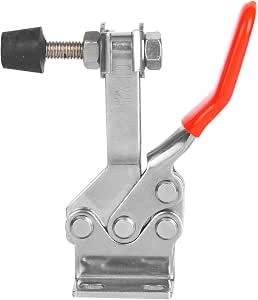 E-TING Knebelklemme GH-225-D – Schnellspannend, 227 Kg Haltekraft, Mit Gummi-Spitze Für Werkstatt & DIY
